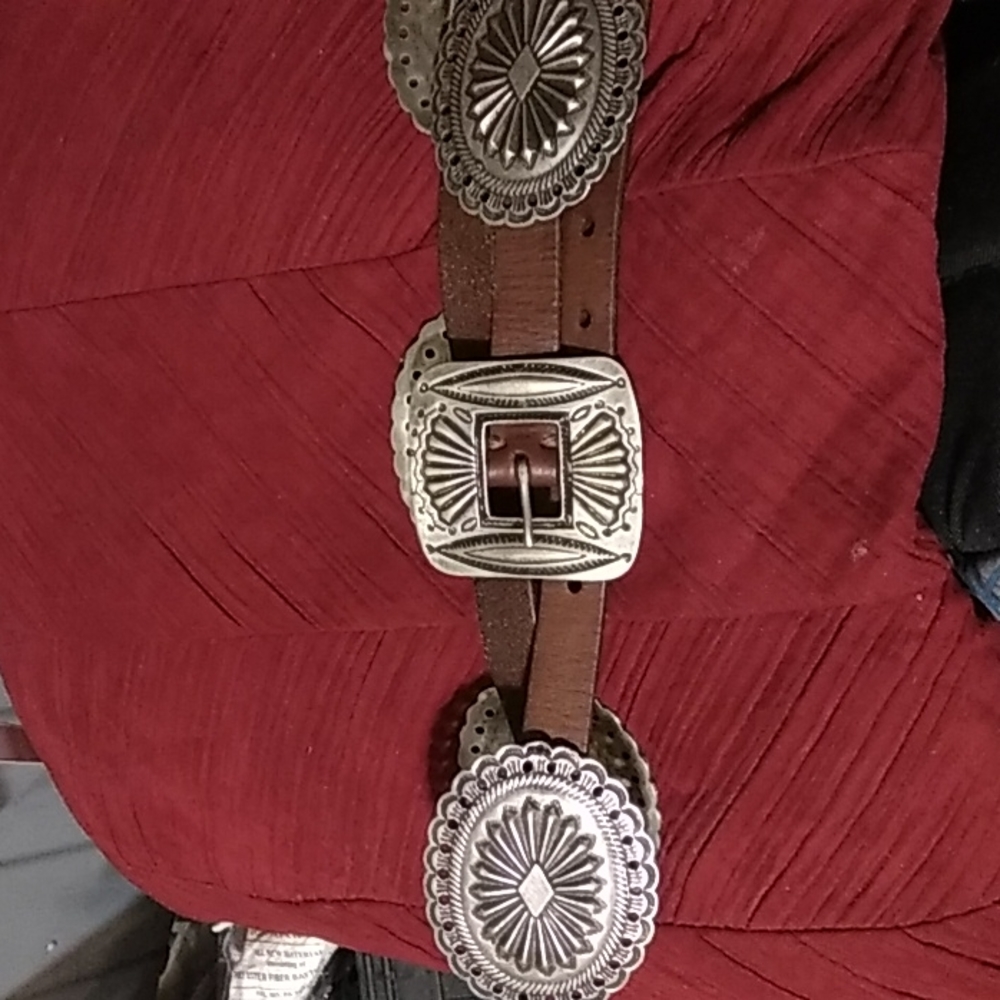 Polo Ralphe Lauren Engraved cocho belt.